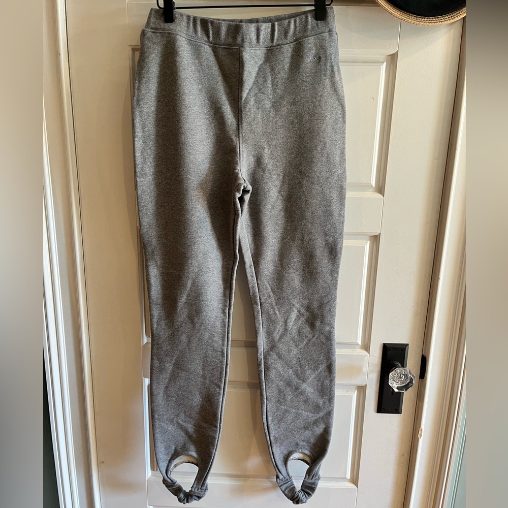 Frame Denim Gray Track Pants with Elastic Waistband